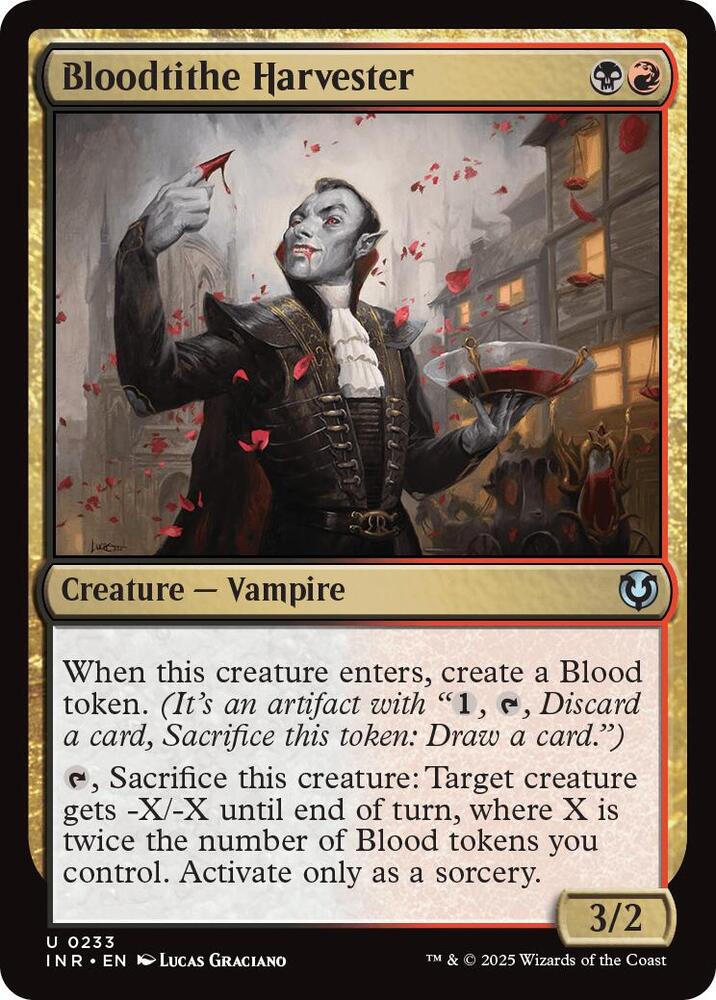 Bloodtithe Harvester 233 card from Innistrad Remastered