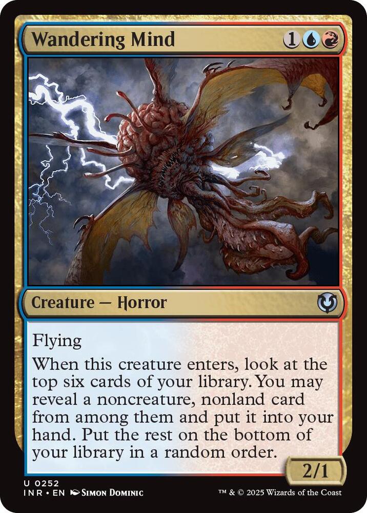 Wandering Mind 252 card from Innistrad Remastered