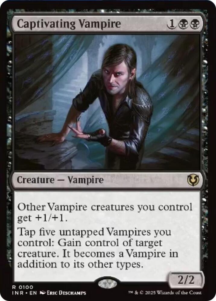 Captivating Vampire 100 card from Innistrad Remastered
