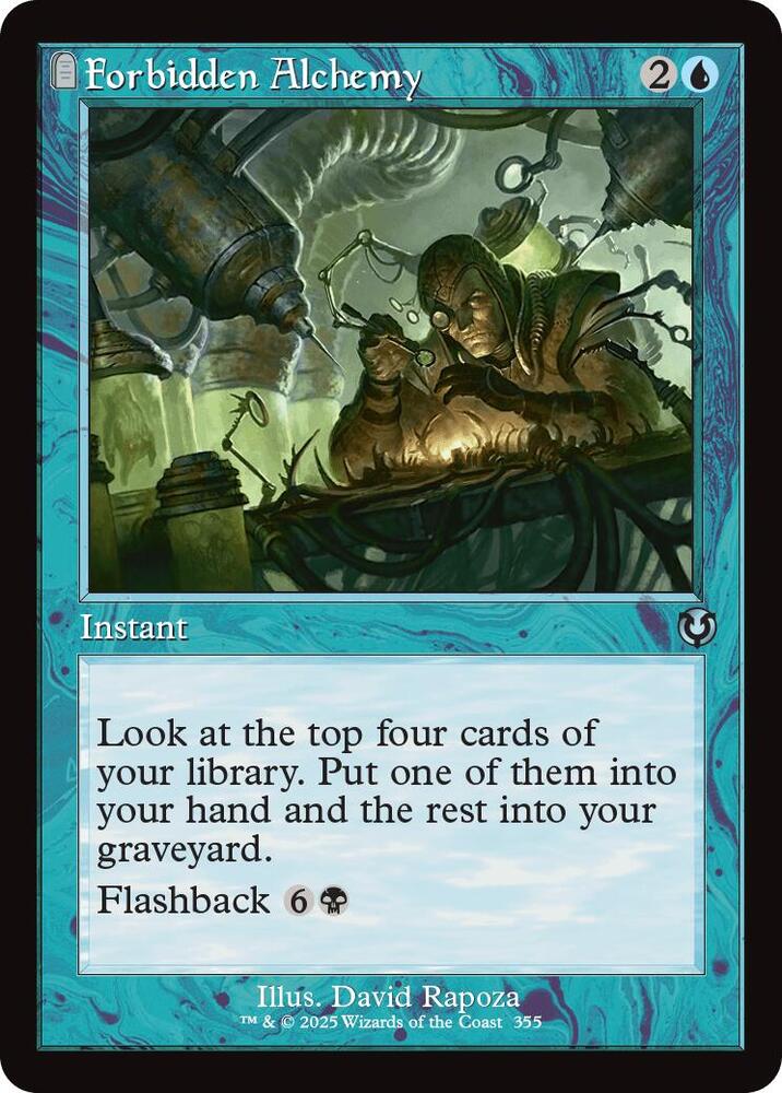 Forbidden Alchemy (Retro Frame) 355 card from Innistrad Remastered