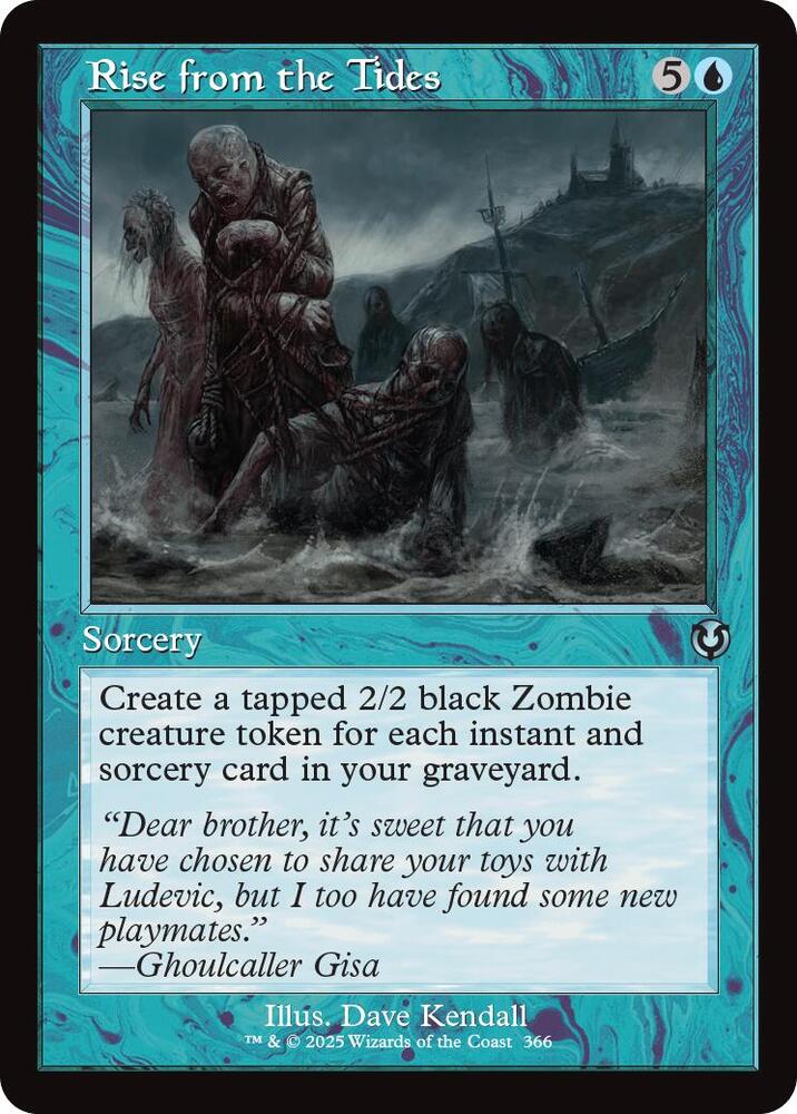 Rise from the Tides (Retro Frame) 366 card from Innistrad Remastered