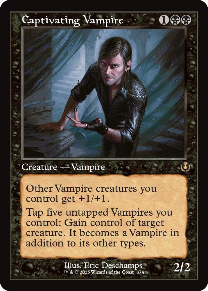 Captivating Vampire (Retro Frame) 374 card from Innistrad Remastered