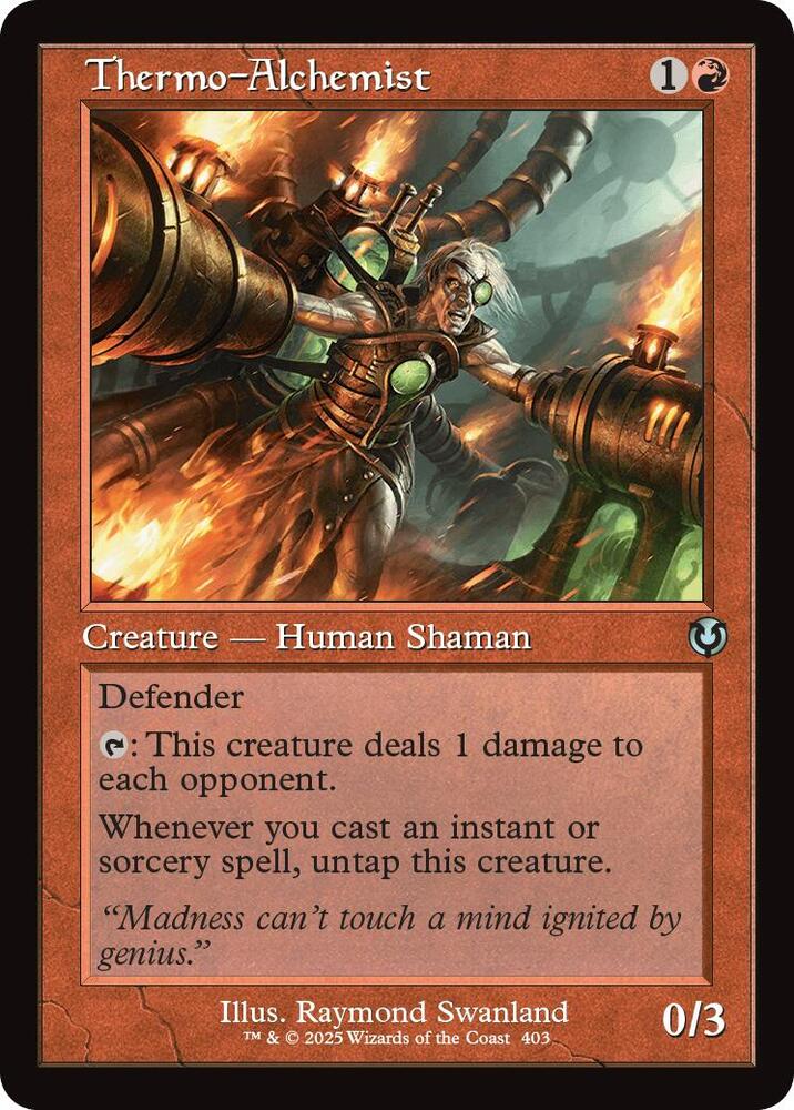Thermo-Alchemist (Retro Frame) 403 card from Innistrad Remastered