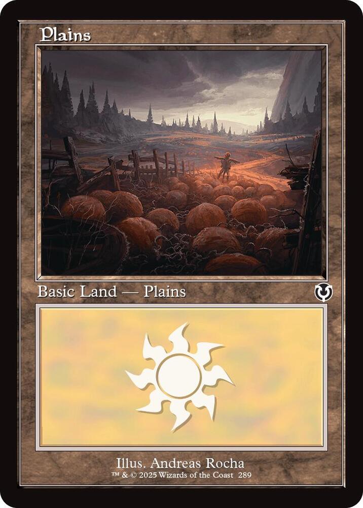 Plains (Retro Frame) 289 card from Innistrad Remastered