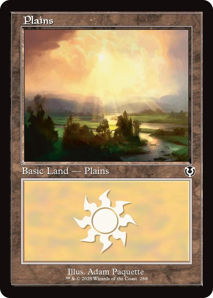 Plains (Retro Frame) 288 card from Innistrad Remastered