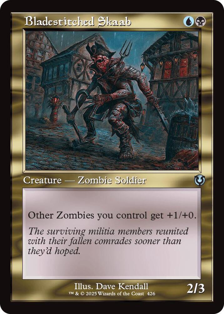 Bladestitched Skaab (Retro Frame) 426 card from Innistrad Remastered