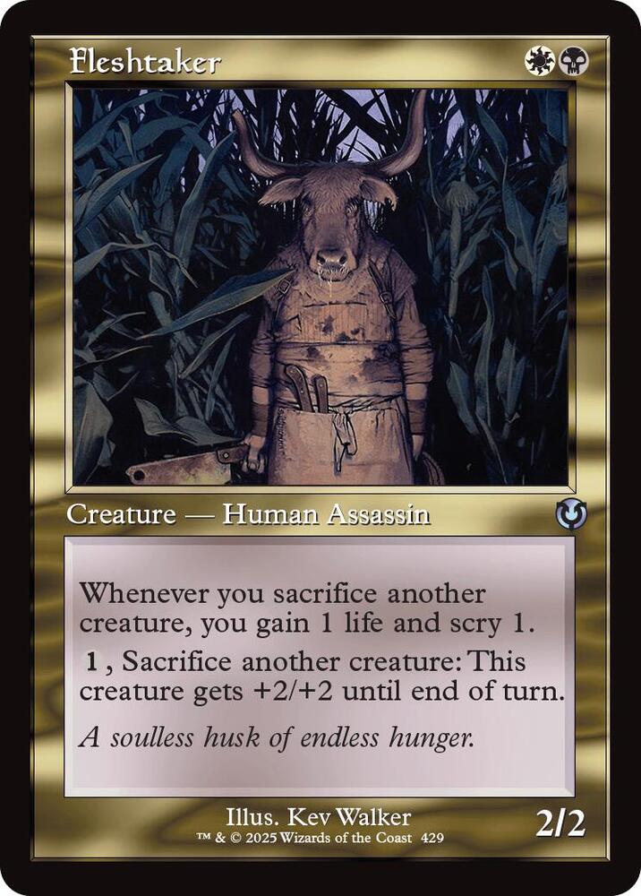 Fleshtaker (Retro Frame) 429 card from Innistrad Remastered