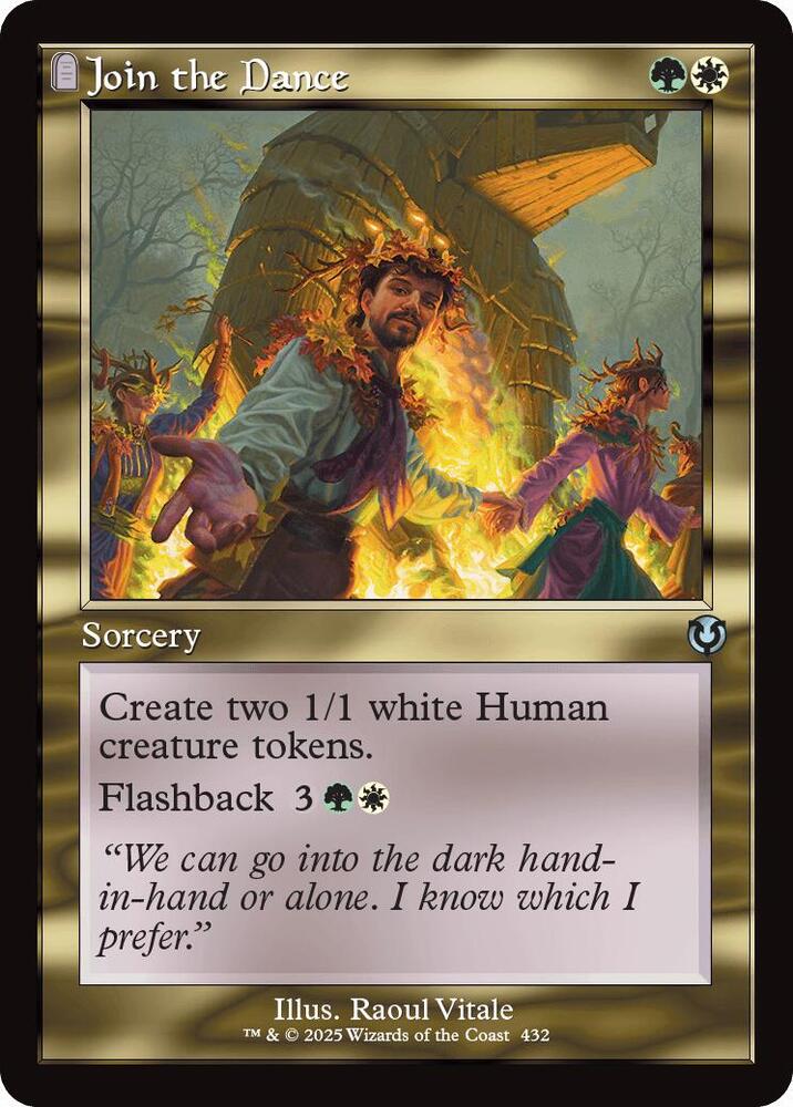 Join the Dance (Retro Frame) 432 card from Innistrad Remastered