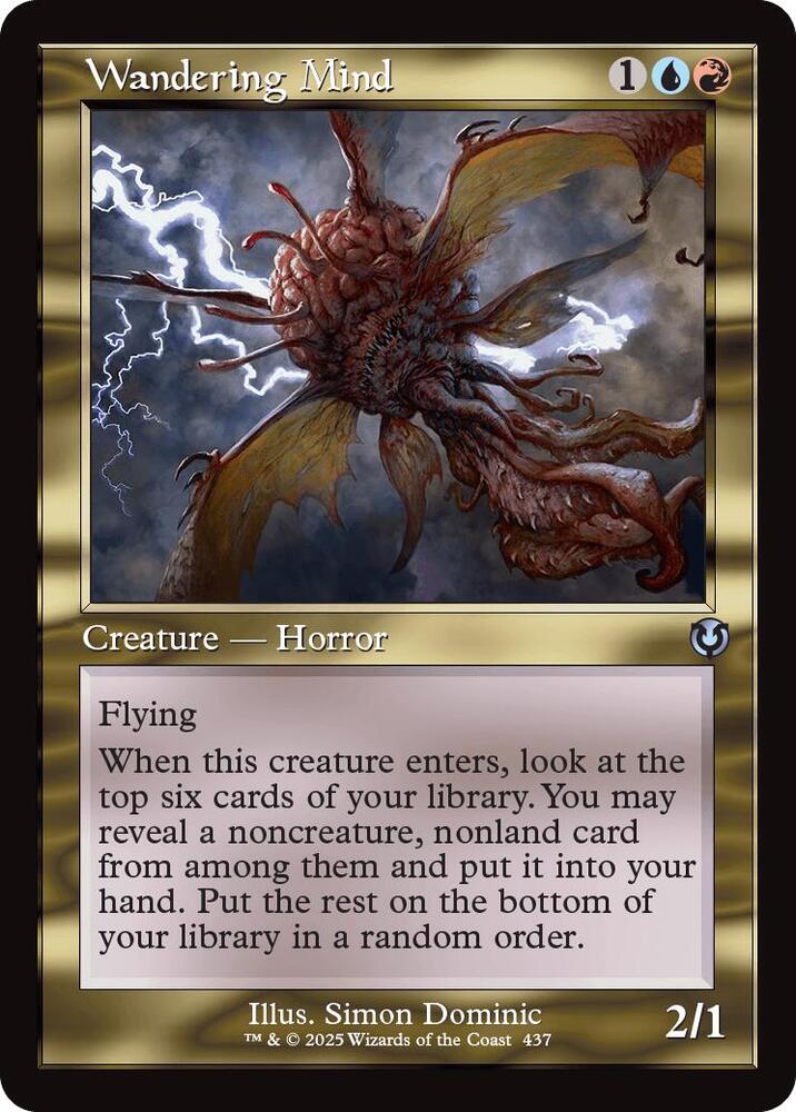 Wandering Mind (Retro Frame) 437 card from Innistrad Remastered