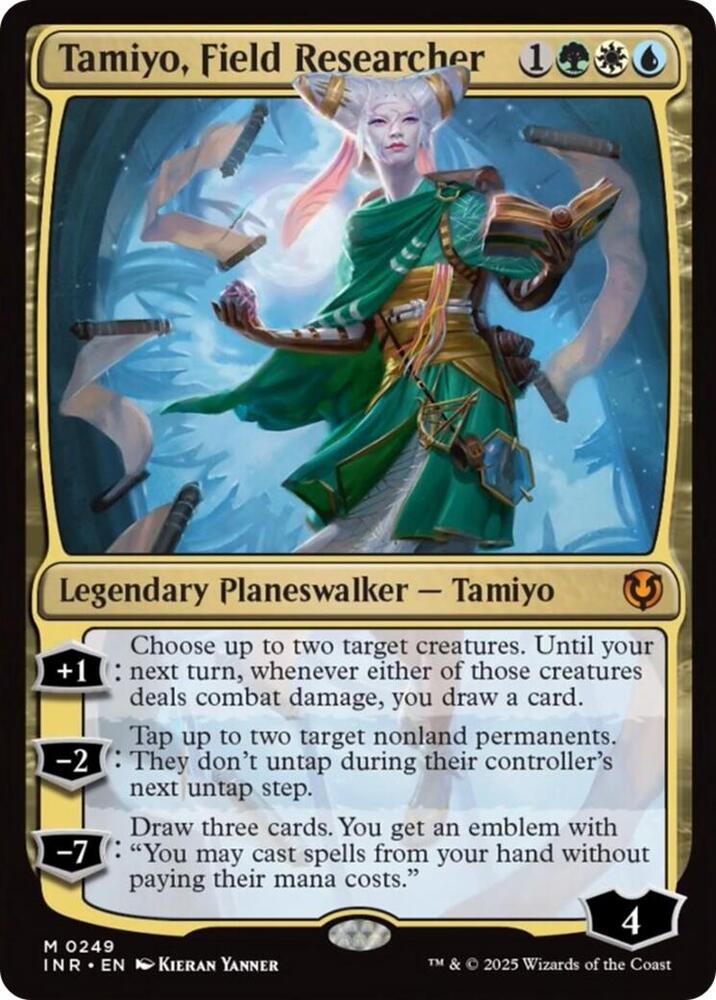 Tamiyo, Field Researcher 249 card from Innistrad Remastered
