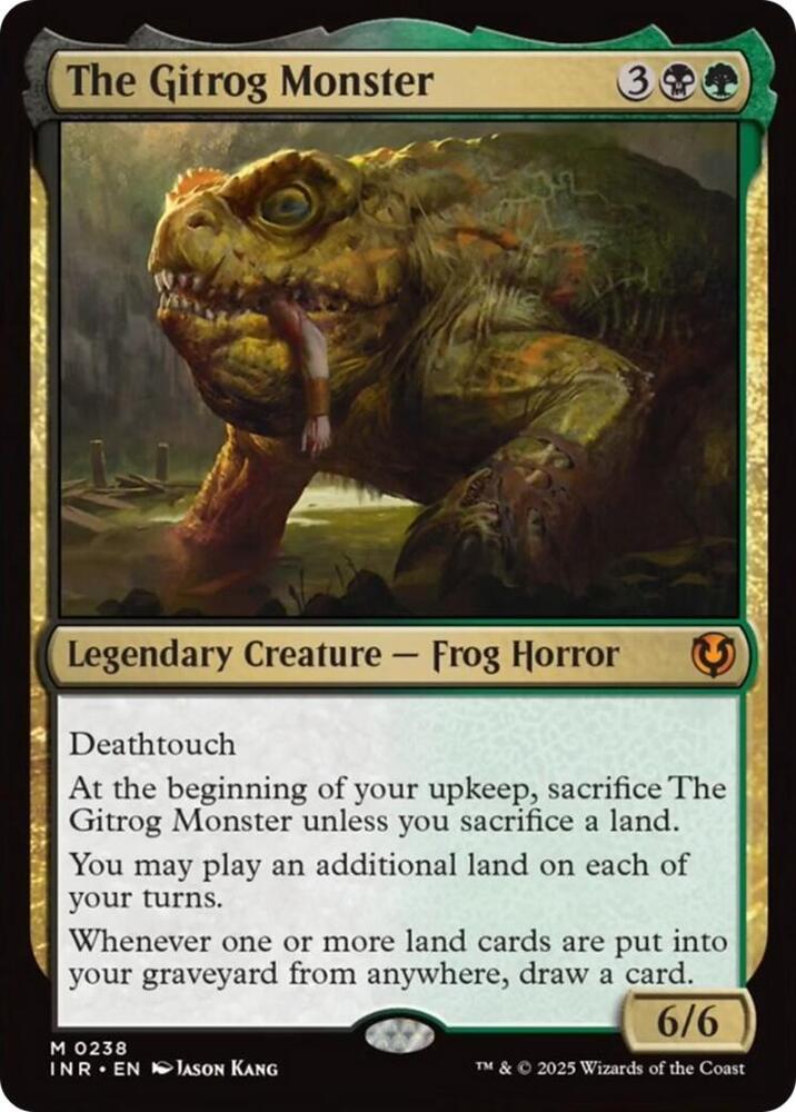 The Gitrog Monster 238 card from Innistrad Remastered