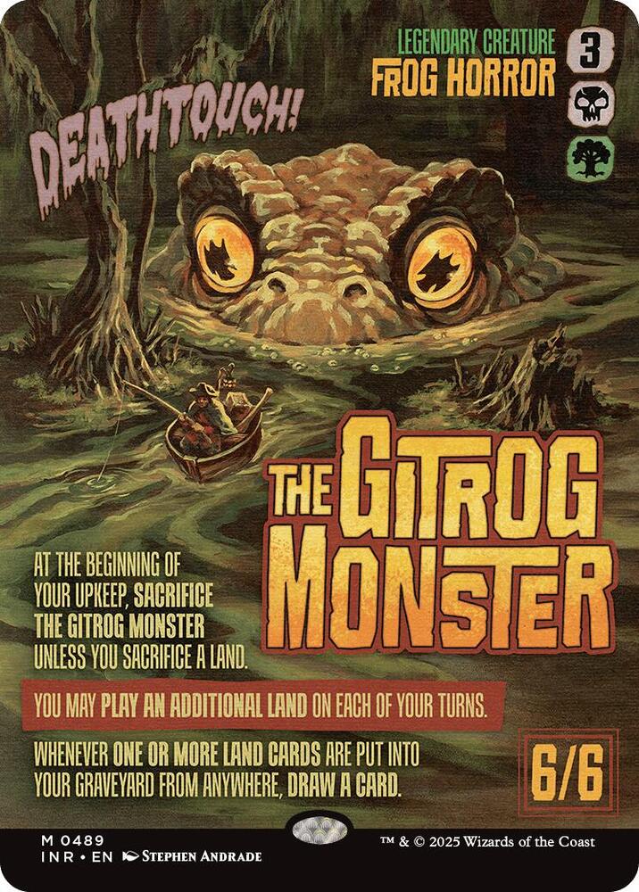 The Gitrog Monster (Showcase) 489 card from Innistrad Remastered