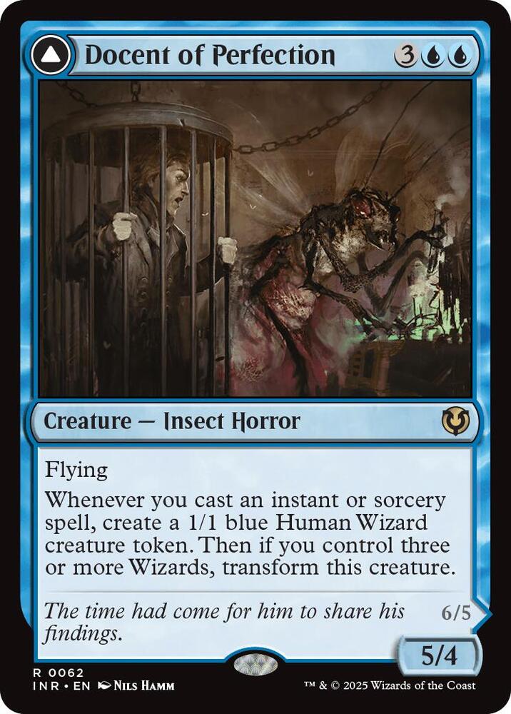 Docent of Perfection 62 card from Innistrad Remastered