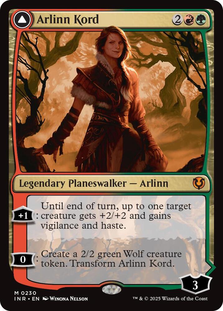 Arlinn Kord 230 card from Innistrad Remastered