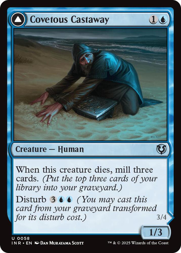 Covetous Castaway 58 card from Innistrad Remastered