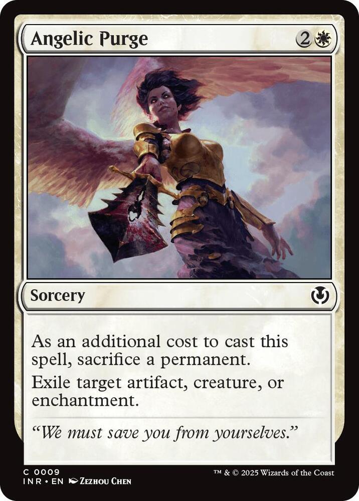 Angelic Purge 9 card from Innistrad Remastered