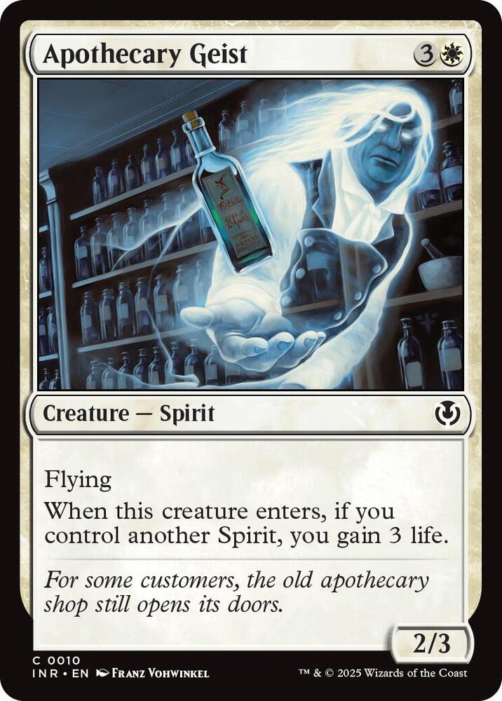 Apothecary Geist 10 card from Innistrad Remastered