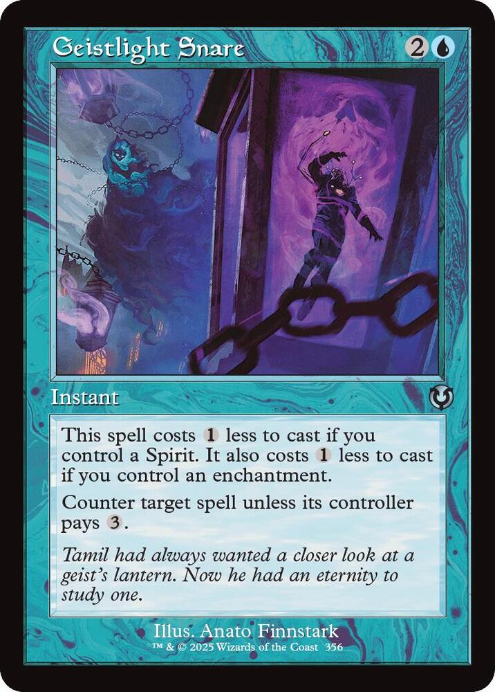 Geistlight Snare (Retro Frame) 356 card from Innistrad Remastered