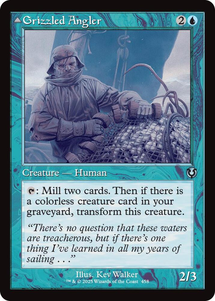 Grizzled Angler (Retro Frame) 458 card from Innistrad Remastered