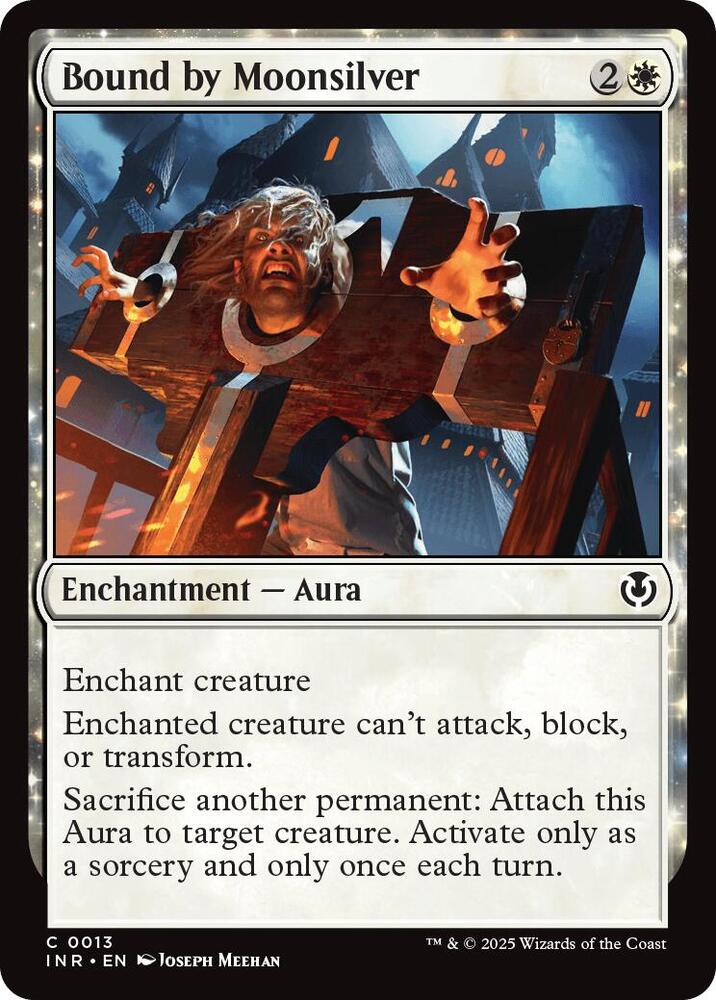 Bound by Moonsilver 13 card from Innistrad Remastered