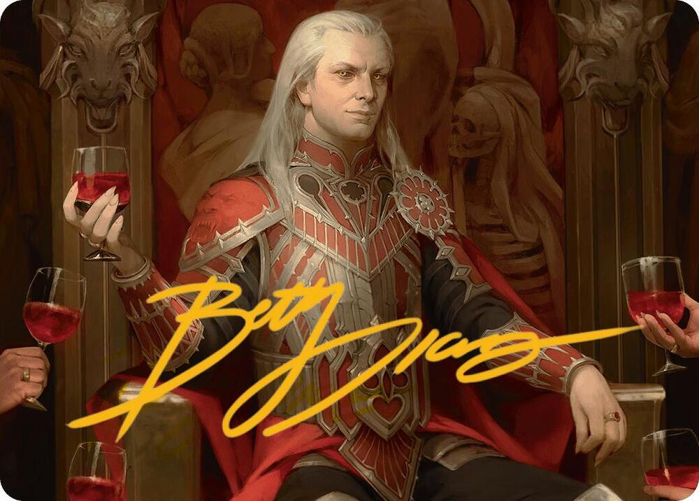 Edgar Markov Art Card (Gold-Stamped Signature) 24 card from Art Series: Innistrad Remastered