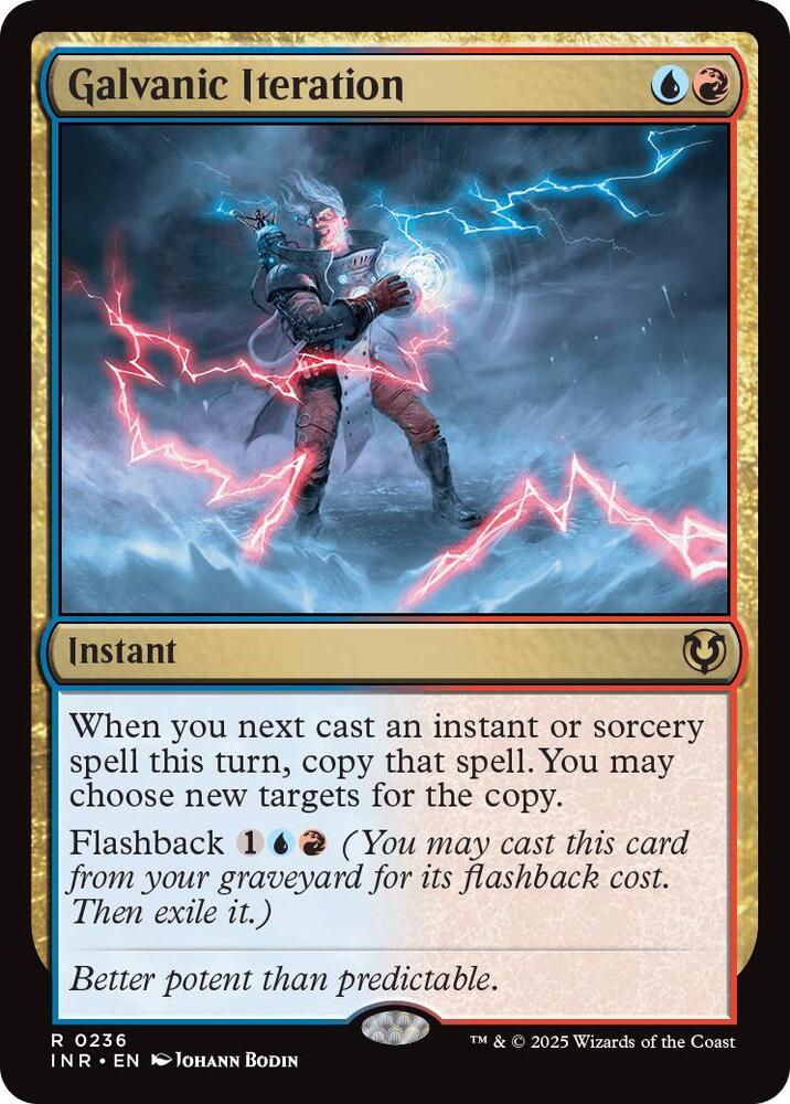 Galvanic Iteration 236 card from Innistrad Remastered
