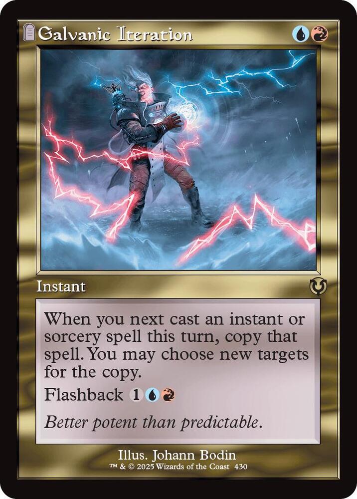 Galvanic Iteration (Retro Frame) 430 card from Innistrad Remastered