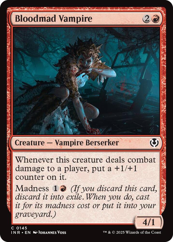 Bloodmad Vampire 145 card from Innistrad Remastered