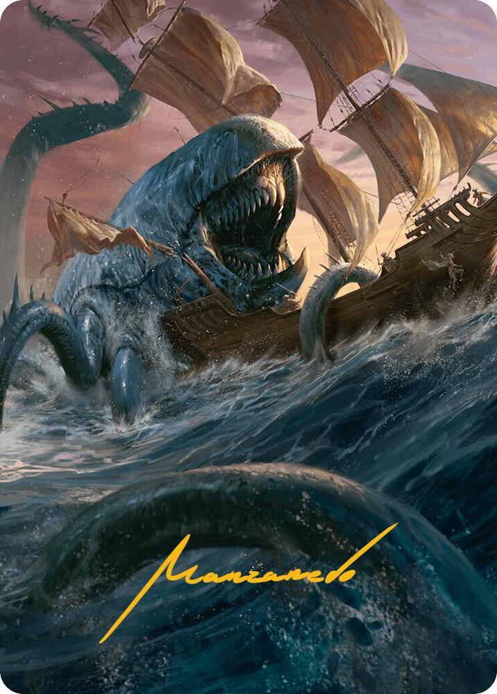 Hullbreaker Horror Art Card (Gold-Stamped Signature) 5 card from Art Series: Innistrad Remastered