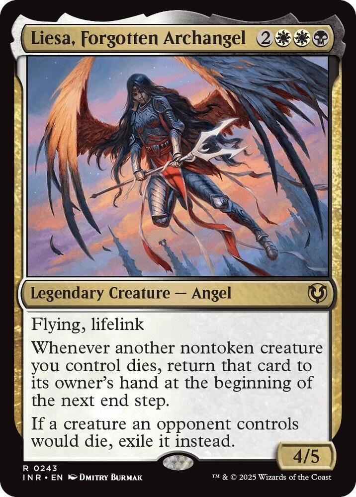 Liesa, Forgotten Archangel 243 card from Innistrad Remastered