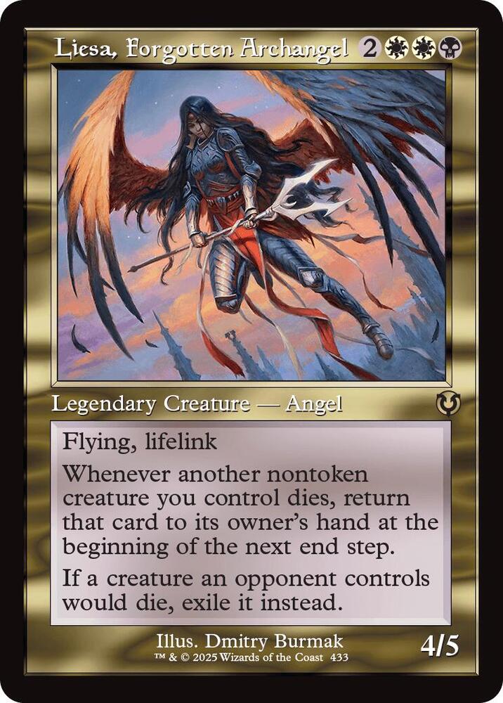 Liesa, Forgotten Archangel (Retro Frame) 433 card from Innistrad Remastered