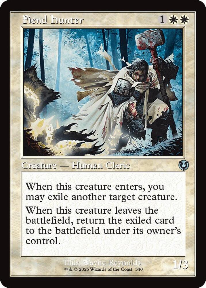 Fiend Hunter (Retro Frame) 340 card from Innistrad Remastered