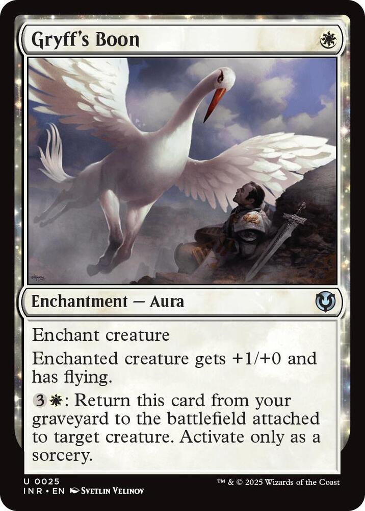 Gryff's Boon 25 card from Innistrad Remastered