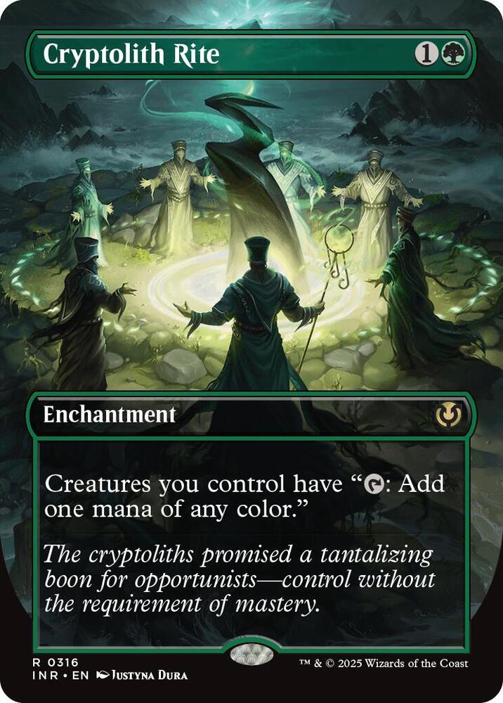 Cryptolith Rite (Borderless) 316 card from Innistrad Remastered