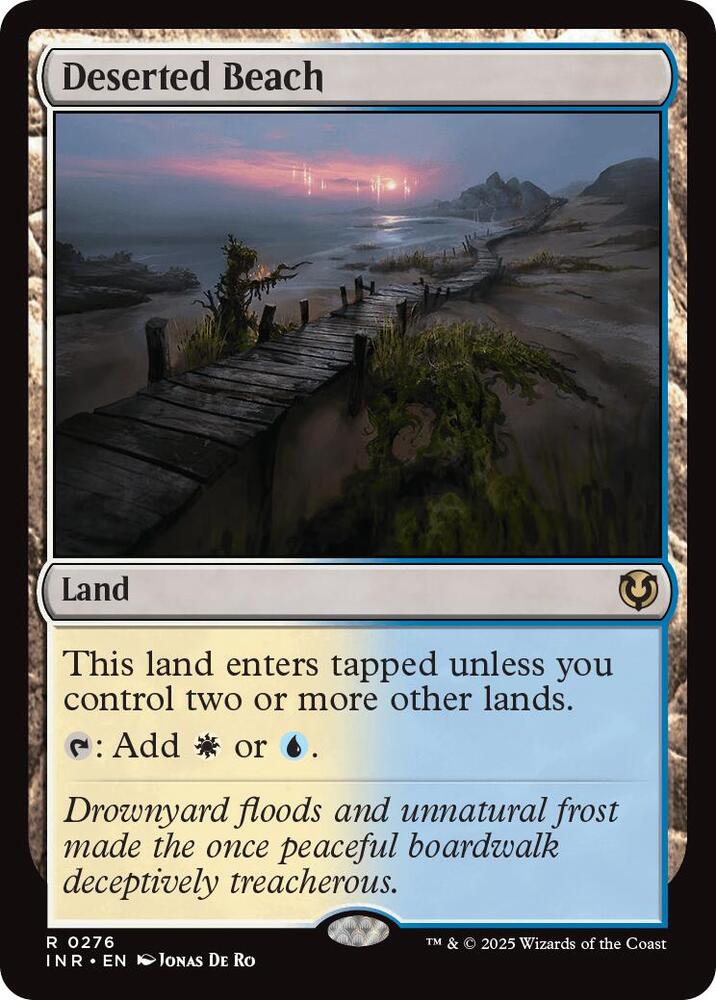 Deserted Beach 276 card from Innistrad Remastered