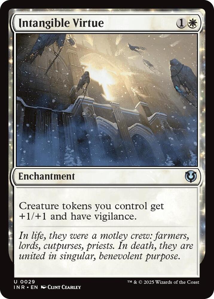 Intangible Virtue 29 card from Innistrad Remastered