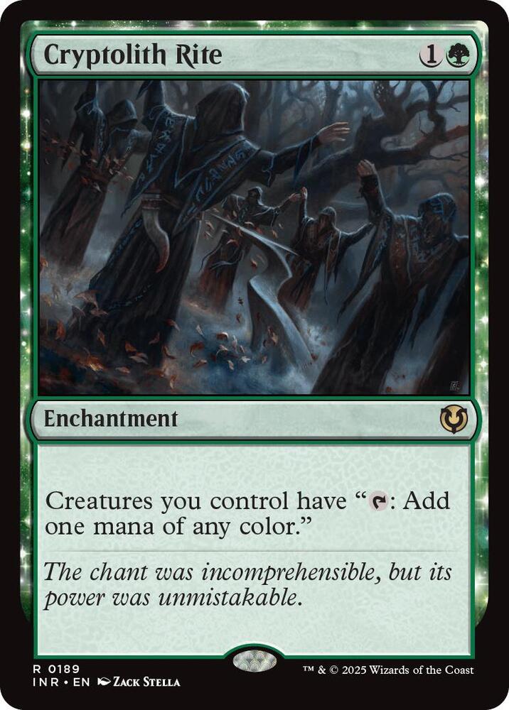 Cryptolith Rite 189 card from Innistrad Remastered
