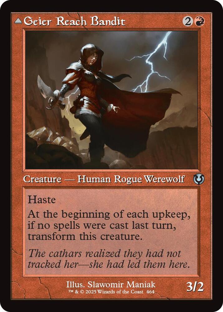 Geier Reach Bandit (Retro Frame) 464 card from Innistrad Remastered