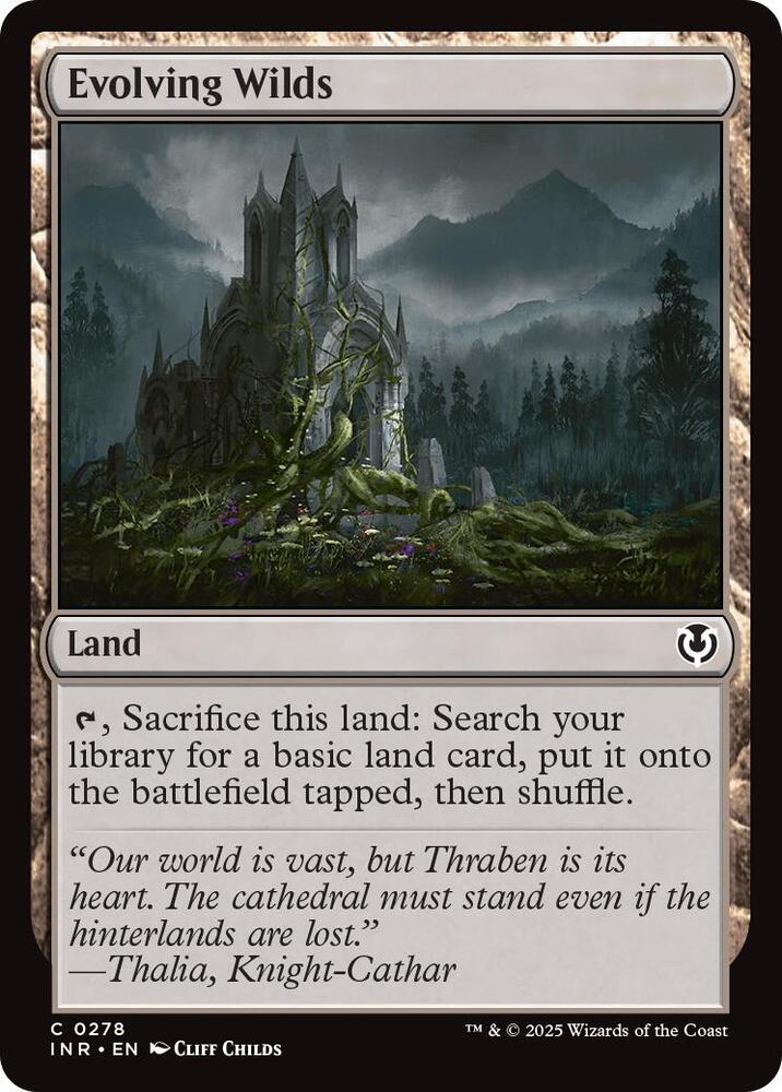 Evolving Wilds 278 card from Innistrad Remastered