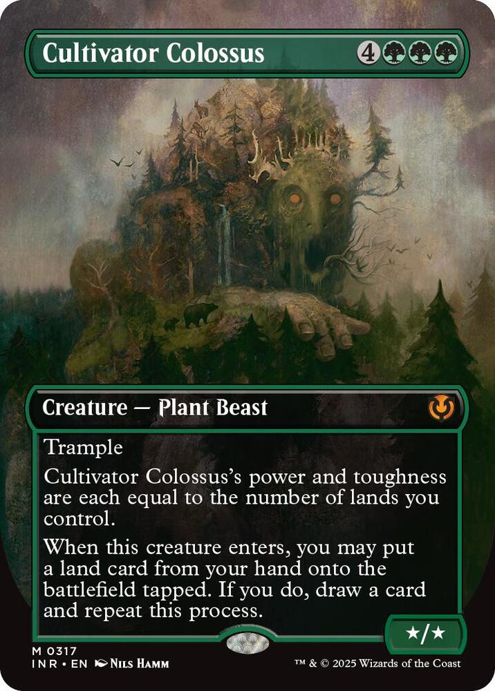 Cultivator Colossus (Borderless) 317 card from Innistrad Remastered