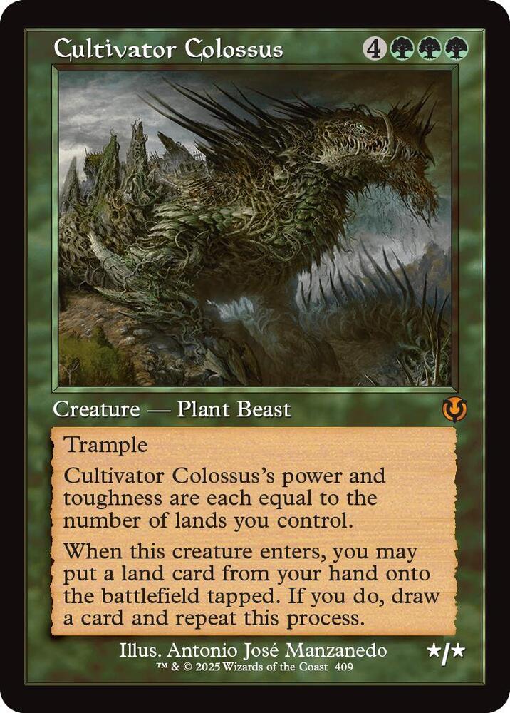 Cultivator Colossus (Retro Frame) 409 card from Innistrad Remastered