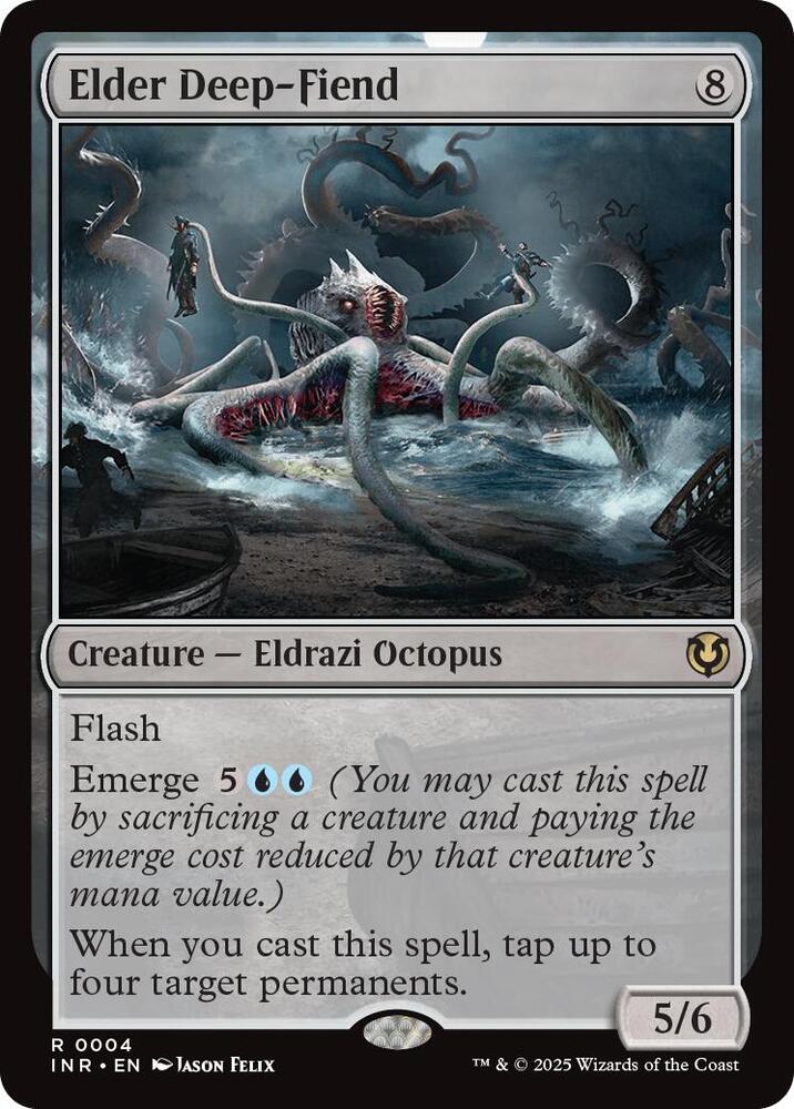 Elder Deep-Fiend 4 card from Innistrad Remastered
