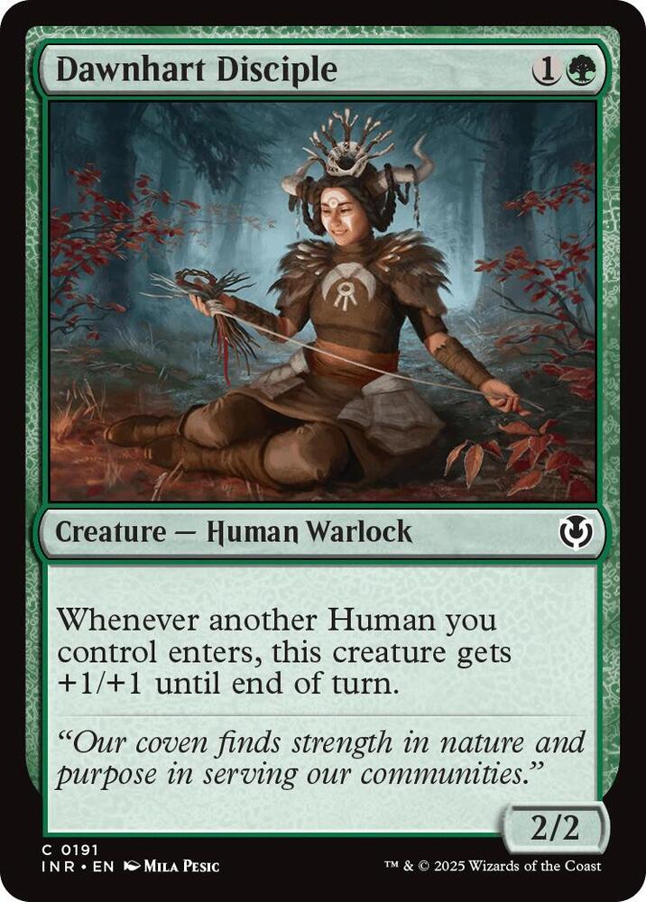 Dawnhart Disciple 191 card from Innistrad Remastered
