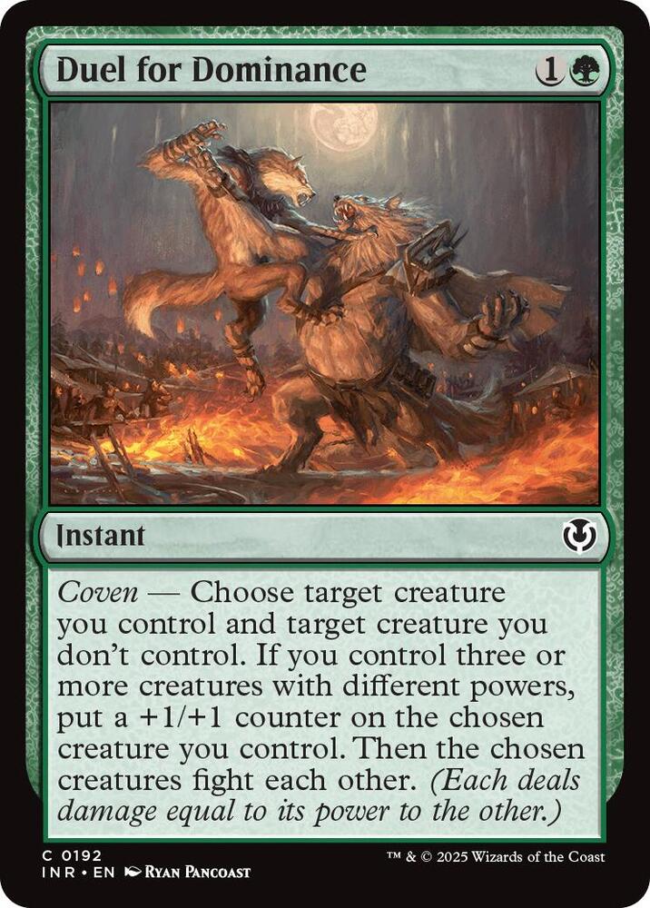 Duel for Dominance 192 card from Innistrad Remastered