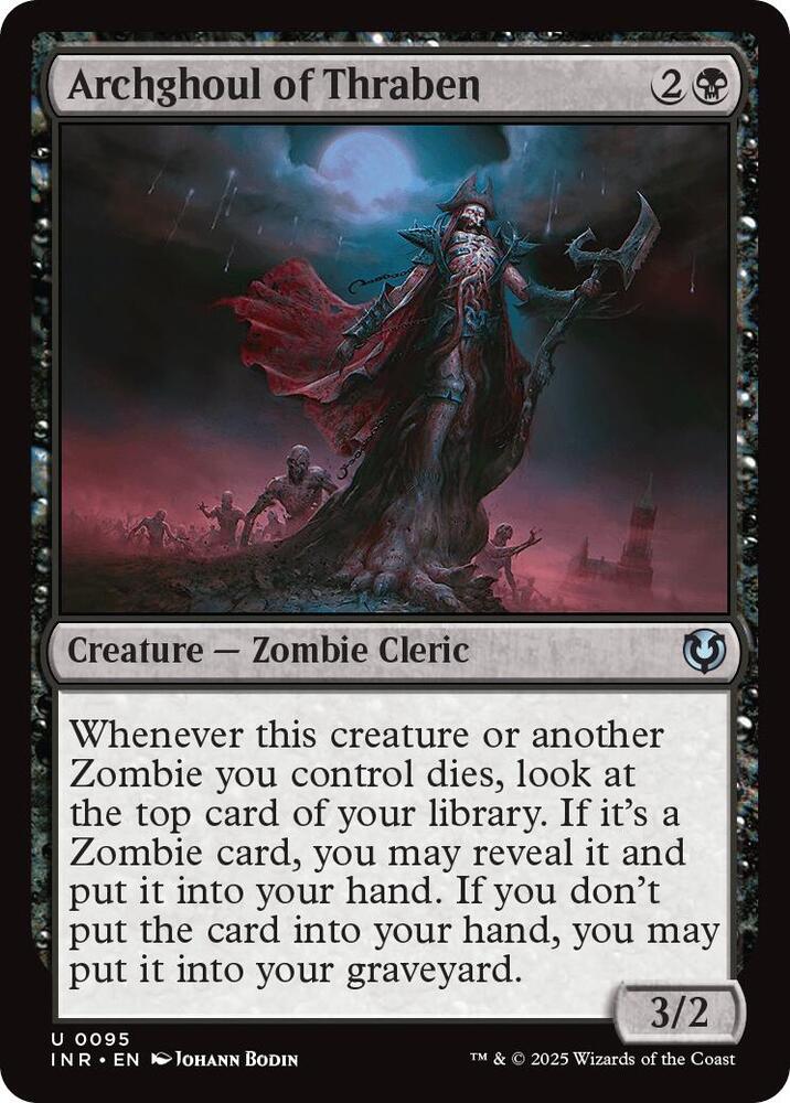 Archghoul of Thraben 95 card from Innistrad Remastered