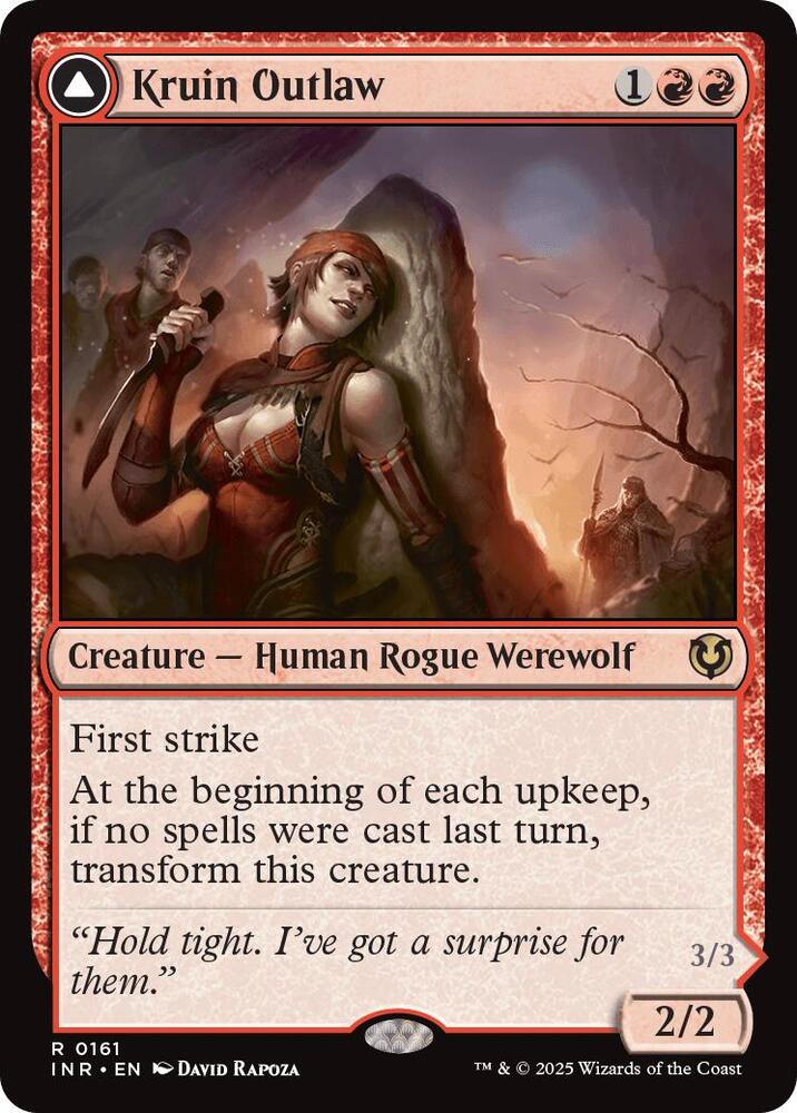 Kruin Outlaw 161 card from Innistrad Remastered