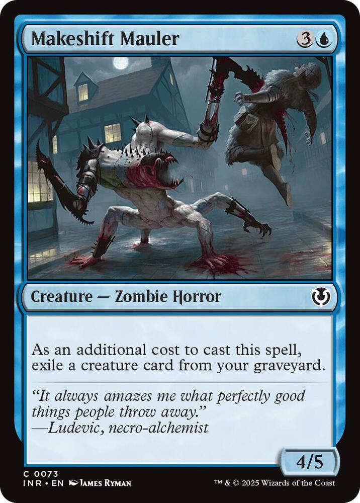 Makeshift Mauler 73 card from Innistrad Remastered