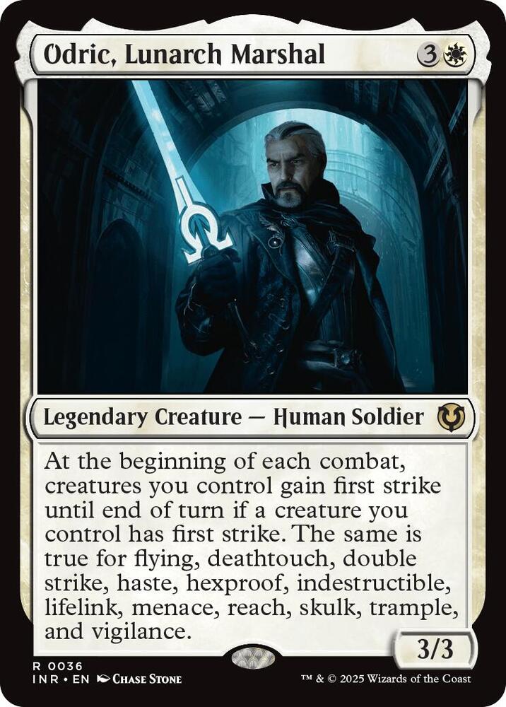 Odric, Lunarch Marshal 36 card from Innistrad Remastered