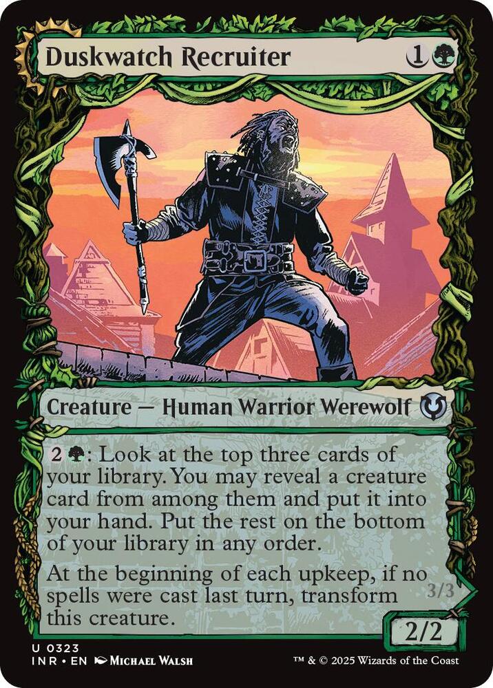 Duskwatch Recruiter (Showcase) 323 card from Innistrad Remastered