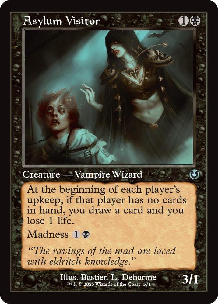 Asylum Visitor (Retro Frame) 371 card from Innistrad Remastered
